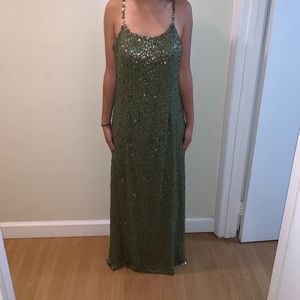 Sue Wong Spaghetti Sting Dress